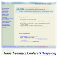Rape Treatment Center's 911rape.org