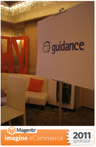 Guidance lounge at Magento Imagine 2011
