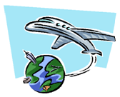 Offsetting air travel carbon footprint