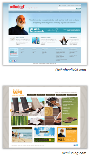 OrthaHeelUSA.com and WeilBeing.com