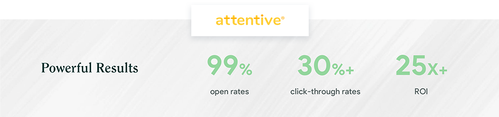 The Great Courses - powerful results with Attentive
