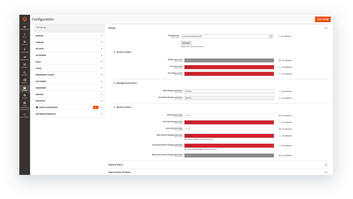 Magento 2 Styleguide Customization