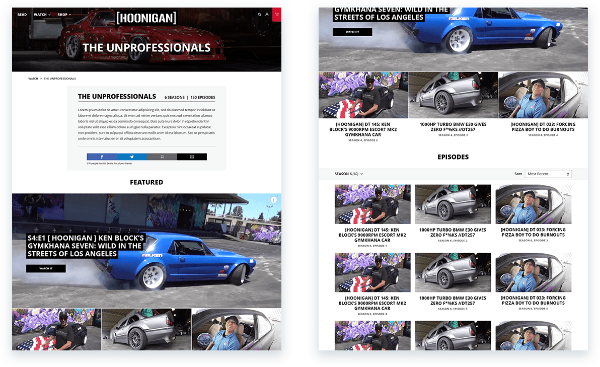 Hoonigan - Case Study