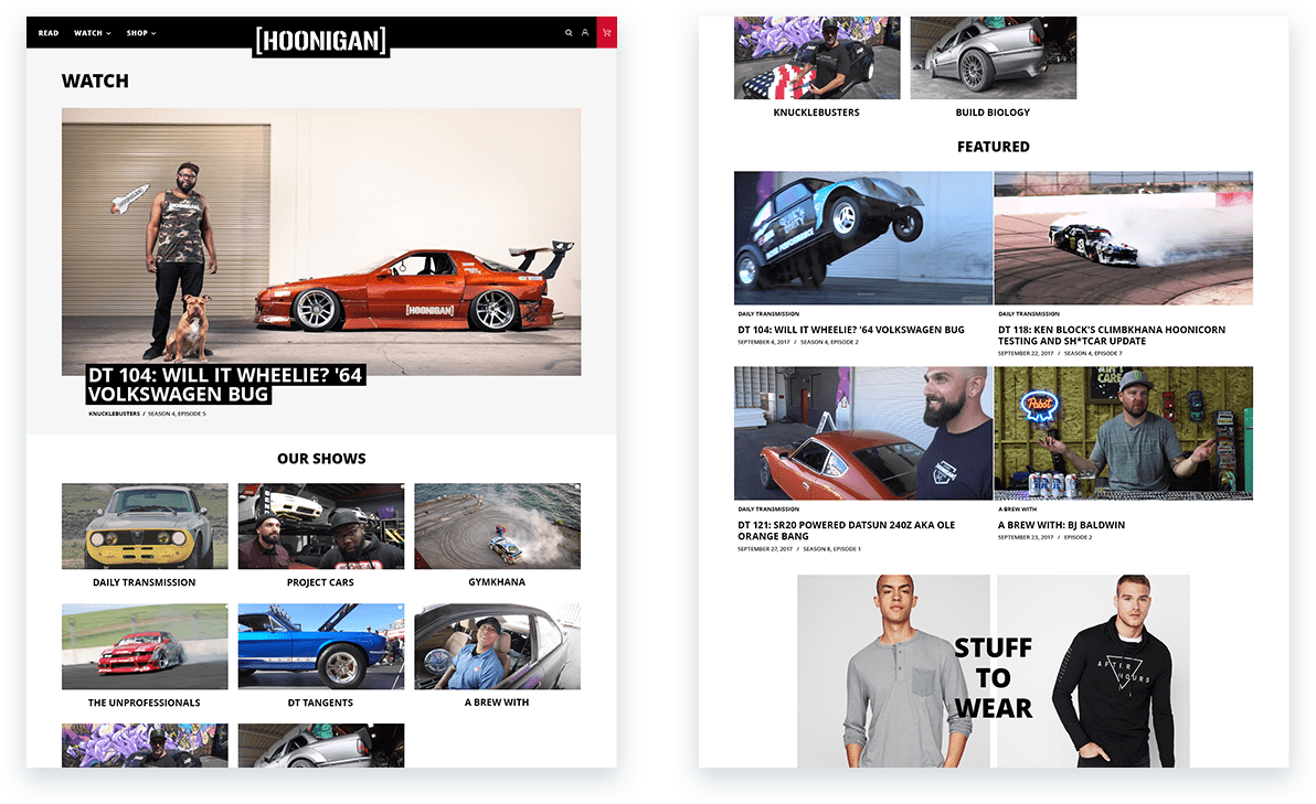 Hoonigan - Case Study